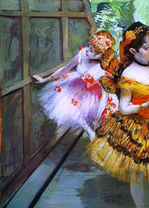  Edgar Degas Ballet Dancers in Butterfly Costumes (detail) - Canvas Art Print