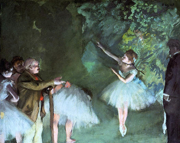  Edgar Degas Ballet Rehearsal - Canvas Art Print