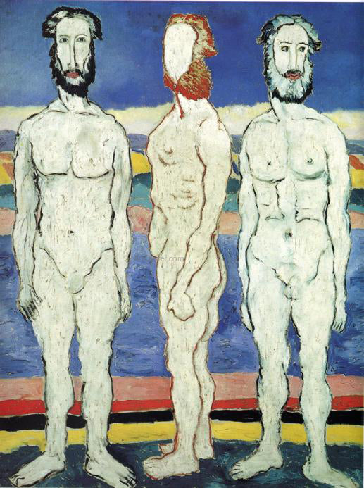  Kazimir Malevich Bathers - Canvas Art Print