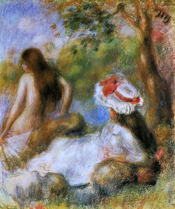  Pierre Auguste Renoir Bathers - Canvas Art Print