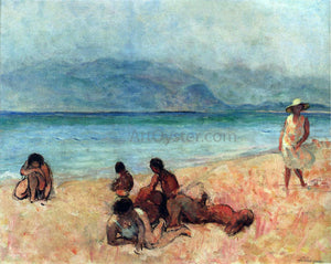  Henri Lebasque Bathers at Saint Tropez - Canvas Art Print