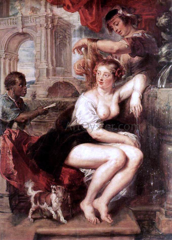  Peter Paul Rubens Bathsheba at the Fountain - Canvas Art Print