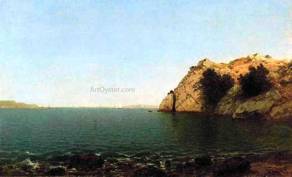  John Frederick Kensett Bay of Newport - Canvas Art Print