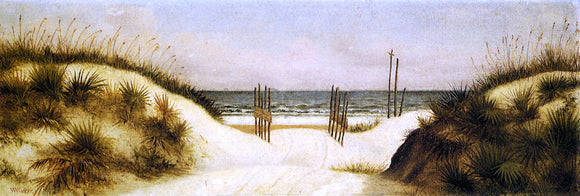  William Aiken Walker Beach at Ponce Park, Florida - Canvas Art Print