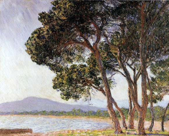  Claude Oscar Monet Beach in Juan-les-Pins - Canvas Art Print
