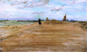  James McNeill Whistler Beach Scene - Canvas Art Print