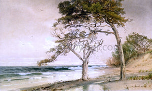  William Trost Richards Beach Scene, Trouville-sur-Mer - Canvas Art Print