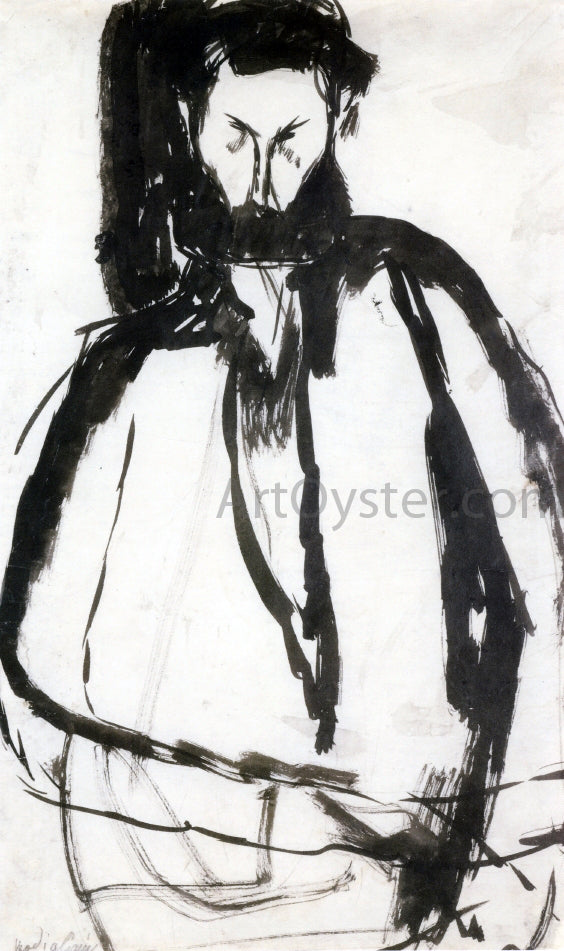  Amedeo Modigliani The Bearded Man - Canvas Art Print