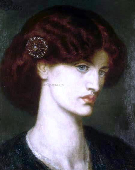  Dante Gabriel Rossetti Beatrice - Canvas Art Print
