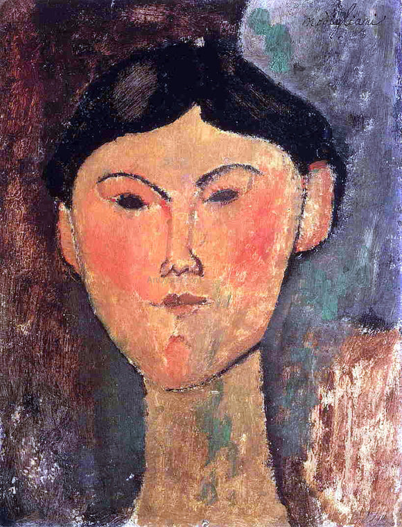  Amedeo Modigliani Beatrice Hastings - Canvas Art Print