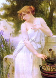  Guillaume Seignac Beauty At The Well - Canvas Art Print