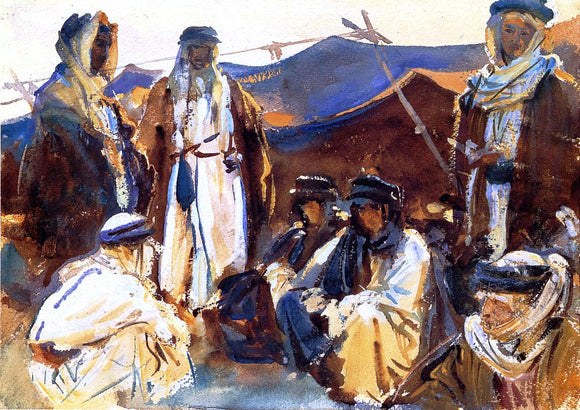  John Singer Sargent Bedouin Camp - Canvas Art Print