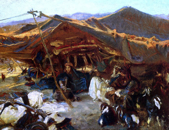  John Singer Sargent Bedouin Encampment - Canvas Art Print