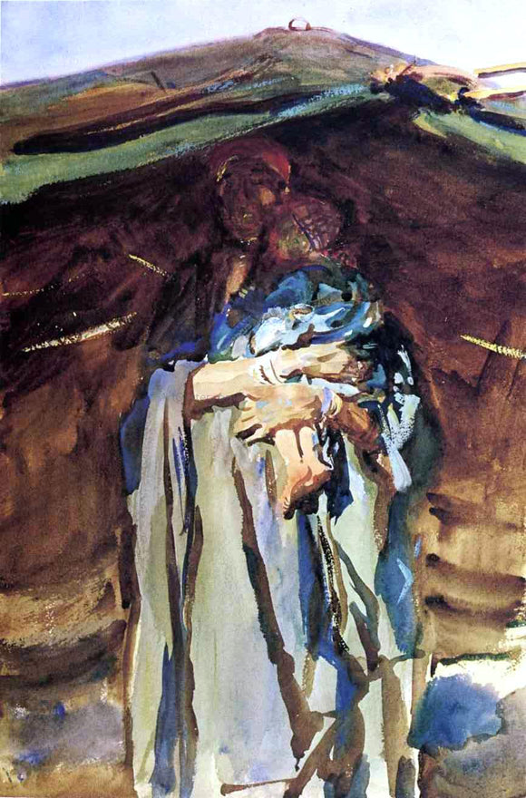 John Singer Sargent Bedouin Mother - Canvas Art Print