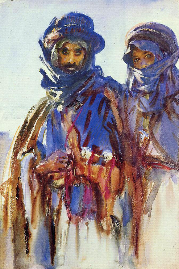  John Singer Sargent Bedouins - Canvas Art Print
