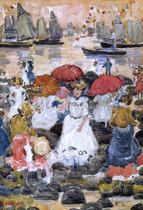  Maurice Prendergast Beechmont - Canvas Art Print