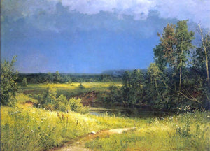  Ivan Ivanovich Shishkin Before a thunderstorm - Canvas Art Print