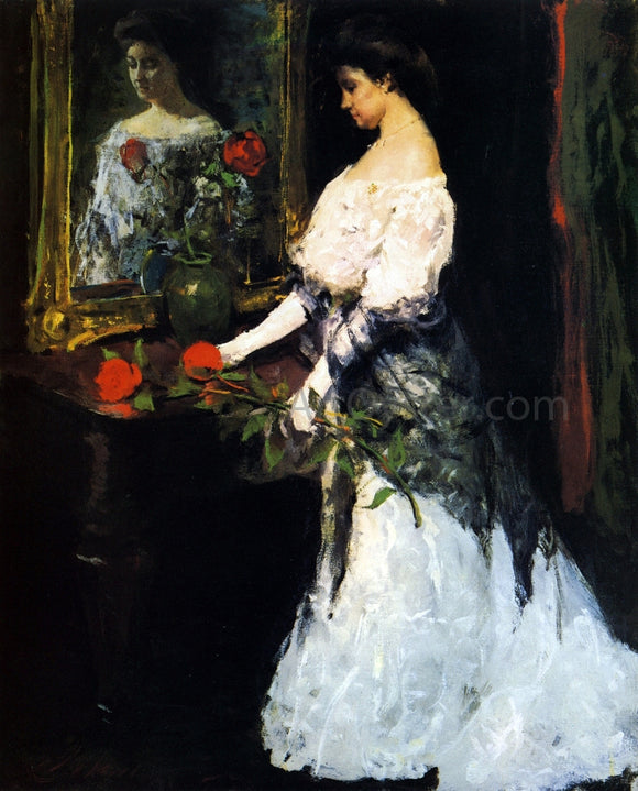  Charles Webster Hawthorne Before the Ball - Canvas Art Print
