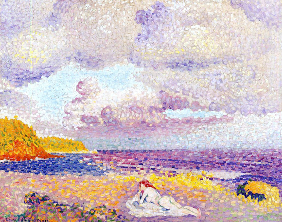  Henri Edmond Cross Before the Storm (also known as The Storm) - Canvas Art Print