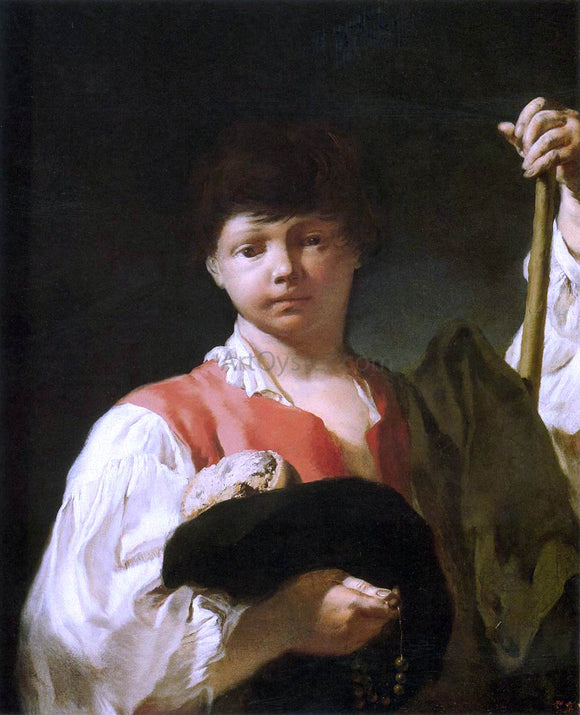  Giovanni Battista Piazzetta Beggar Boy - Canvas Art Print