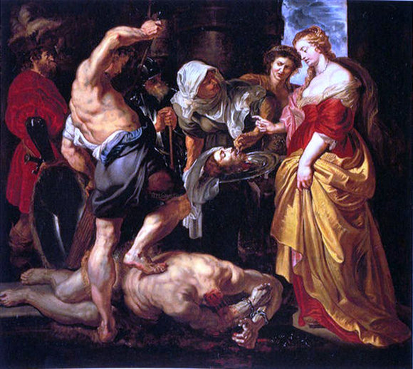  Peter Paul Rubens Beheading of St John the Baptist - Canvas Art Print