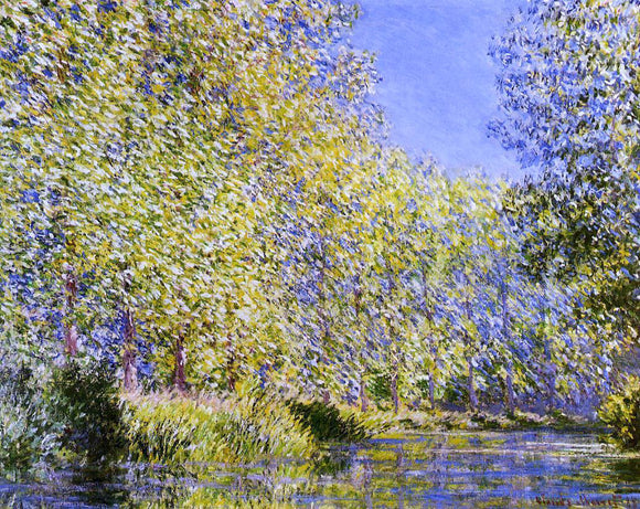  Claude Oscar Monet Bend in the River Epte - Canvas Art Print