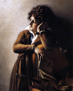  Anne-Louis Girodet De Roucy-Triosson Benoit-Agnes Trioson - Canvas Art Print