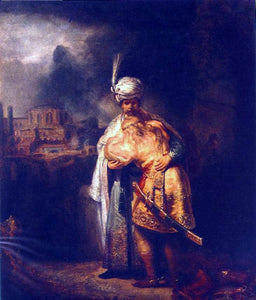  Rembrandt Van Rijn Biblical Scene - Canvas Art Print