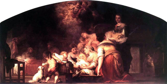  Bartolome Esteban Murillo Birth of the Virgin - Canvas Art Print