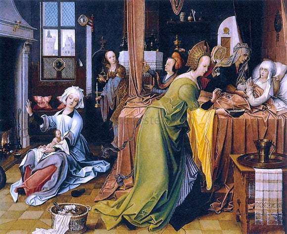  Jan De Beer Birth of the Virgin - Canvas Art Print