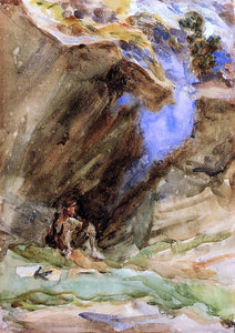  John Singer Sargent Bivouac - Canvas Art Print