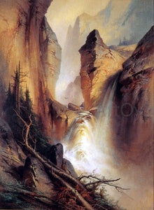  George Frederick Bensell Black Canyon, Colorado - Canvas Art Print