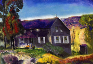  George Wesley Bellows Black House - Canvas Art Print