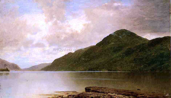  John Frederick Kensett Black Mountain, Lake George - Canvas Art Print