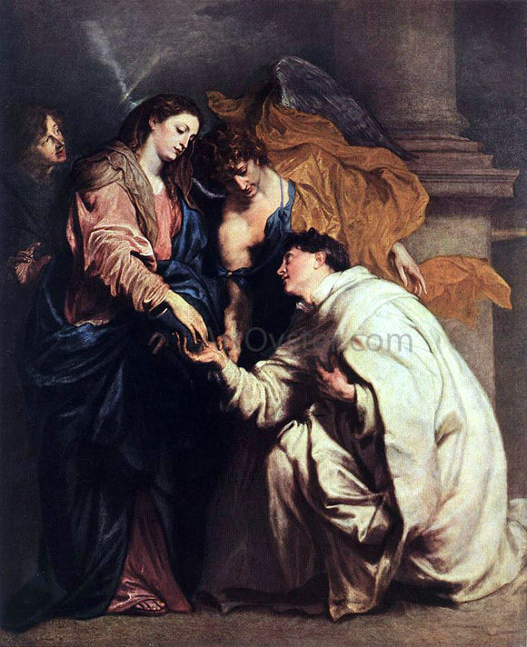  Sir Antony Van Dyck Blessed Joseph Hermann - Canvas Art Print