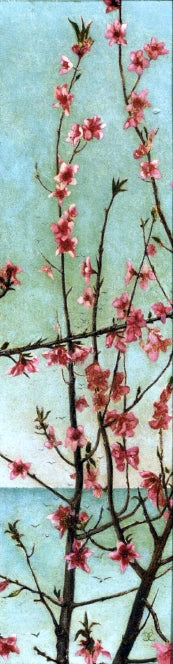  Charles Caryl Coleman Blossoming Pink Branches - Canvas Art Print