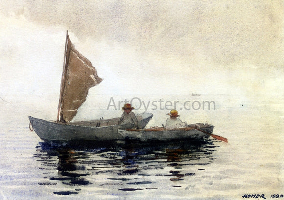  Winslow Homer Boating Boys in Gloucester - Canvas Art Print