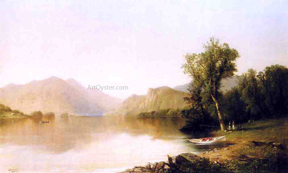  John Williamson Bolton's Landing, Lake George - Canvas Art Print