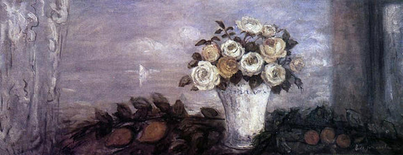  Pierre Laprade Bouquet at the Window - Canvas Art Print