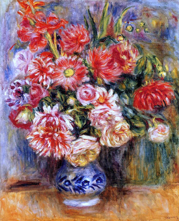  Pierre Auguste Renoir Bouquet - Canvas Art Print
