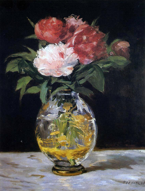 Edouard Manet Bouquet of Flowers - Canvas Art Print