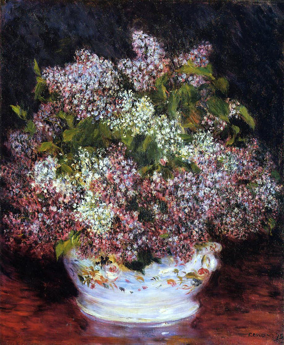  Pierre Auguste Renoir Bouquet of Flowers - Canvas Art Print
