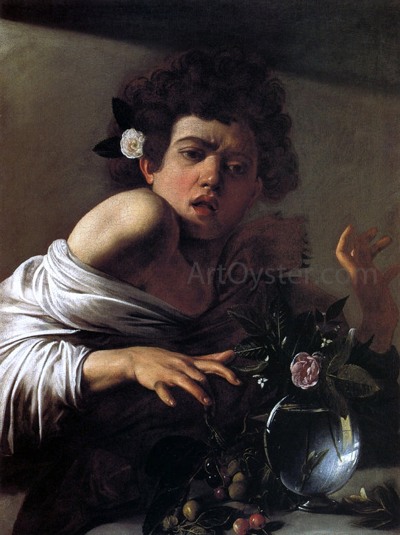  Caravaggio Boy Bitten by a Lizard - Canvas Art Print