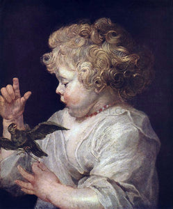  Peter Paul Rubens Boy with Bird - Canvas Art Print