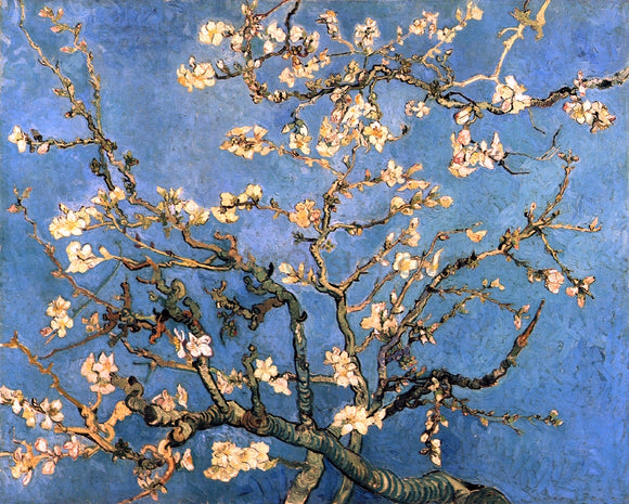  Vincent Van Gogh A Branch with Almond Blossom - Canvas Art Print