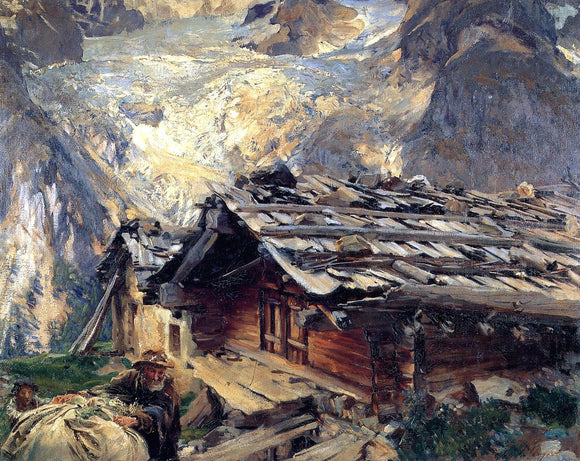  John Singer Sargent Brenva Glacier - Canvas Art Print