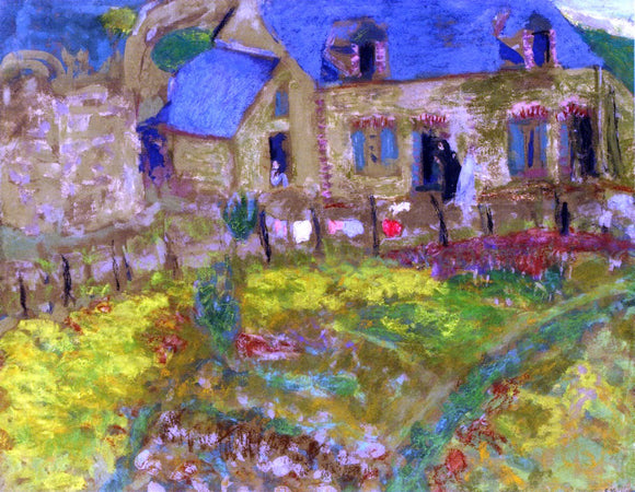  Edouard Vuillard Breton House - Canvas Art Print