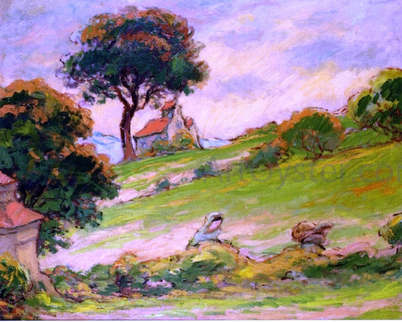  Claude-Emil Schuffenecker Breton Landscape - Canvas Art Print