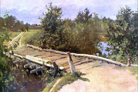  Constantin Alexeevich Korovin Bridge - Canvas Art Print