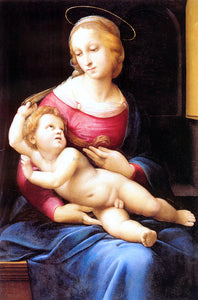  Raphael Bridgewater Madonna - Canvas Art Print